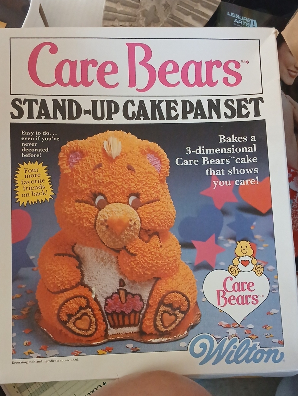 Wilton Orange Care Bears Stand-Up Cake Pan Set